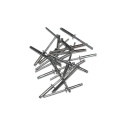 Nity zrywalne 4x25 A2 stal nierdzewna. 50 szt. Zakres zacisku: 16,5-21 mm.