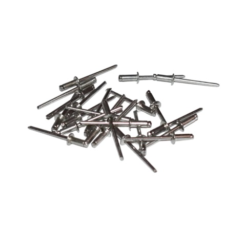 Nity zrywalne 4,8x6 A2 stal nierdzewna. 50 szt. Zakres zacisku: 0,5-2 mm.