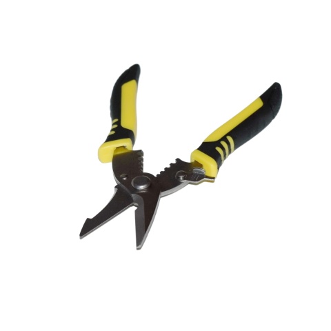 Obcinak przewodów 195 mm - ściągacz izolacji kabli, max cięcie 5 mm.