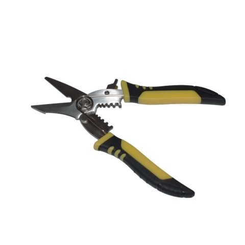 Obcinak przewodów 195 mm - ściągacz izolacji kabli, max cięcie 5 mm.