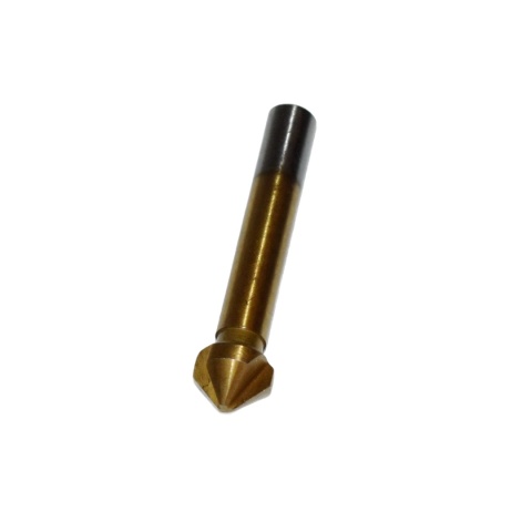 Pogłębiacz stożkowy HSS TiN 6,3 mm - fazownik 90° do metalu i stali