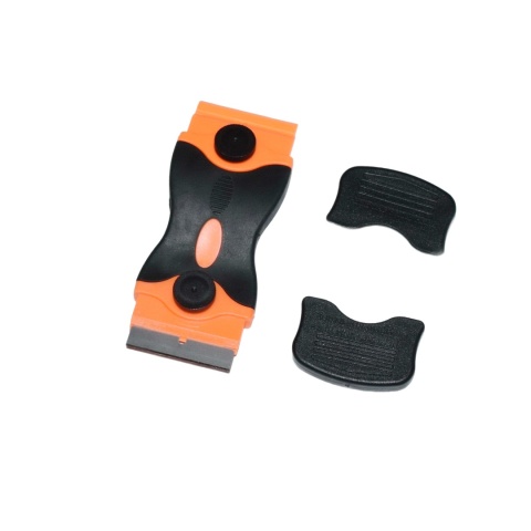 Skrobak do szyb 115 mm - do okien i luster + 5 ostrzy metal, 5 plastik