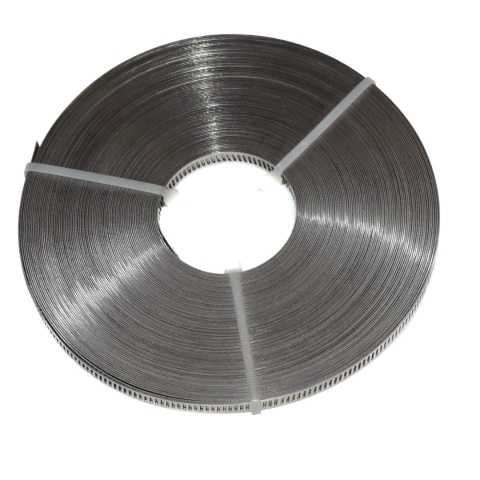 Taśma montażowa nierdzewna 25 m. rolka do opasek ślimakowych, do zacisków.