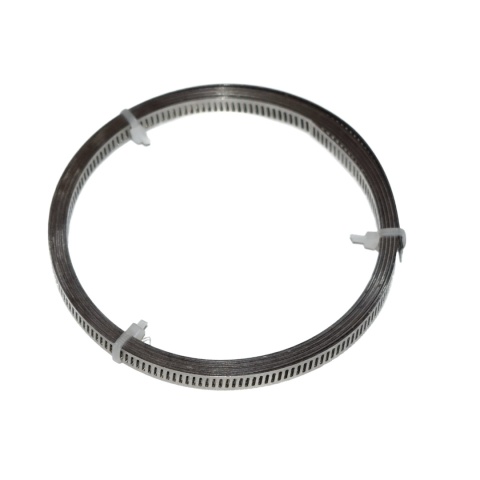 Taśma stalowa nierdzewna 8 mm - rolka 3 m do opasek ślimakowych i mocowań.