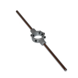 Uchwyt do narzynek M16 - M20. Pokrętło 45x14 mm, oprawka stalowa.