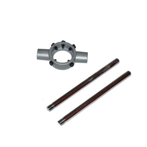 Uchwyt do narzynek M16 - M20. Pokrętło 45x14 mm, oprawka stalowa.