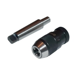 Uchwyt wiertarski samozaciskowy 5-20 mm B22 + trzpień MK4-B22 zestaw