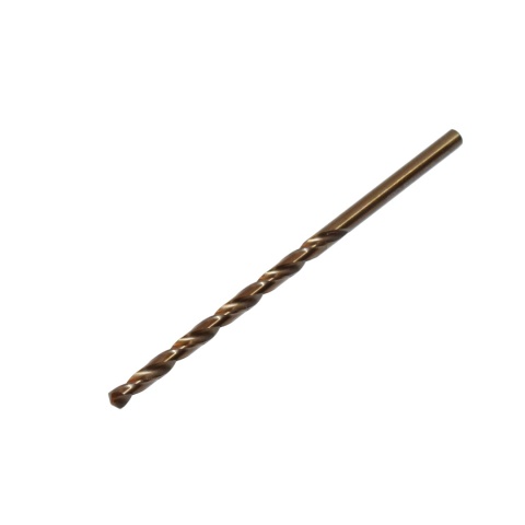 Wiertło kobaltowe długie 3.5x112 mm. DIN340. HSS-E do stali nierdzewnej.