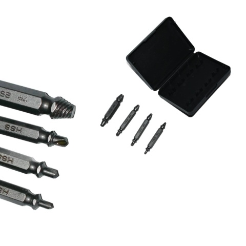 Wykrętaki do urwanych zerwanych śrub i wkrętów i szpilek - 2 zestawy.