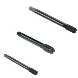 Zestaw 3 gwintowników maszynowych HSS - rozmiary M7, M9, M11