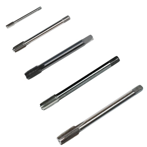 Zestaw gwintowników maszynowych HSS M4, M5, M6, M8, M10 — 5 szt.