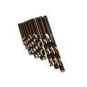 Zestaw lewych wierteł kobaltowych HSS-Co - 11 szt. w tubie. Wiertła lewe.