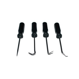 Zestaw serwisowy 4 picki haczyki - do prac precyzyjnych i modelarstwa.