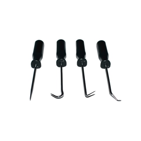 Zestaw serwisowy 4 picki haczyki - do prac precyzyjnych i modelarstwa.