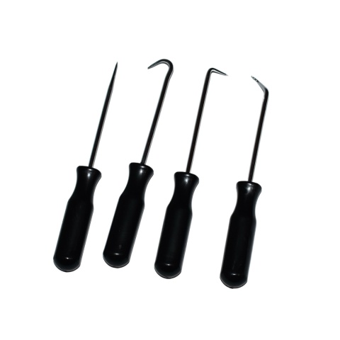 Zestaw serwisowy 4 picki haczyki - do prac precyzyjnych i modelarstwa.