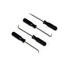 Zestaw serwisowy 4 picki haczyki - do prac precyzyjnych i modelarstwa.