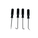 Zestaw serwisowy 4 picki haczyki - do prac precyzyjnych i modelarstwa.