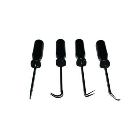 Zestaw serwisowy 4 picki haczyki - do prac precyzyjnych i modelarstwa.