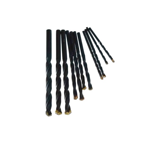 Zestaw wierteł do betonu 11 szt, z węglika spiekanego. 3-10 mm.
