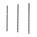 Zestaw wierteł do metalu HSS DIN 1869 - 3,5 • 4,5 • 5,5 mm bardzo długie
