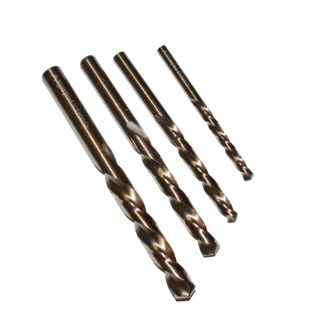 Zestaw wierteł lewoskrętnych do metalu, kobaltowych 6-8-10-12 mm HSS-Co