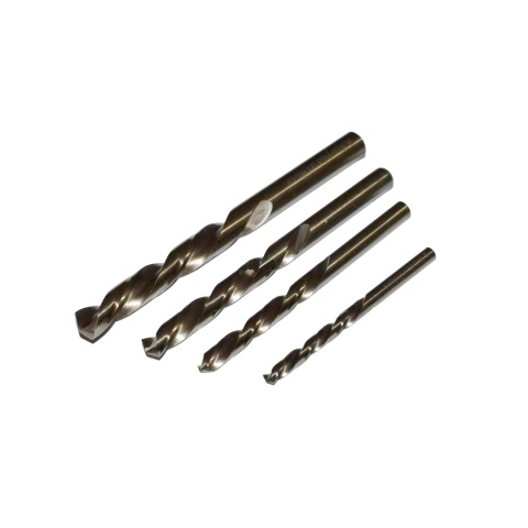 Zestaw wierteł lewoskrętnych do metalu, kobaltowych 6-8-10-12 mm HSS-Co