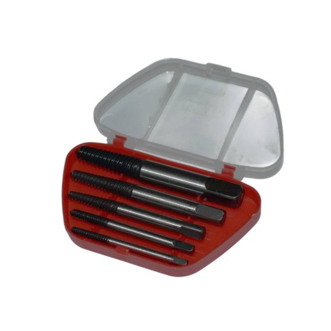 Zestaw wykrętaków M3-M18 + wiertła lewoskrętne HSS‑Co 1,5‑2-4-6-8-10 mm