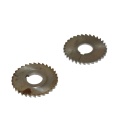 Frez tarczowy piłkowy 64x22x3,5 mm. HSS precyzyjne cięcie i frezowanie - 2 szt.