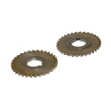 Frez tarczowy piłkowy 67x22x3,5 mm. HSS precyzyjne cięcie i frezowanie - 2 szt.
