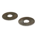 Frez tarczowy piłkowy 68x22x3,5 mm. HSS precyzyjne cięcie i frezowanie - 2 szt.