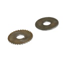 Frez tarczowy piłkowy 68x22x4,0 mm. HSS precyzyjne cięcie i frezowanie - 2 szt.