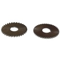 Frez tarczowy piłkowy 71x22x4,0 mm. HSS precyzyjne cięcie i frezowanie - 2 szt.