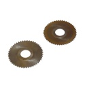Frez tarczowy piłkowy 77x22x1,8 mm. HSS precyzyjne cięcie i frezowanie - 2 szt.