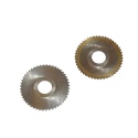 Frez tarczowy piłkowy 77x22x1,8 mm. HSS precyzyjne cięcie i frezowanie - 2 szt.