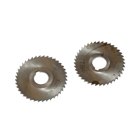 Frez tarczowy piłkowy 80x22x3,0 mm. HSS precyzyjne cięcie i frezowanie - 2 szt.