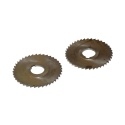 Frez tarczowy piłkowy 80x22x3,0 mm. HSS precyzyjne cięcie i frezowanie - 2 szt.