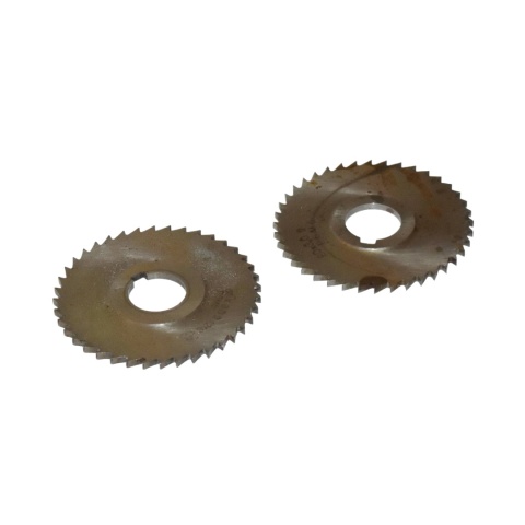 Frez tarczowy piłkowy 80x22x3,0 mm. HSS precyzyjne cięcie i frezowanie - 2 szt.