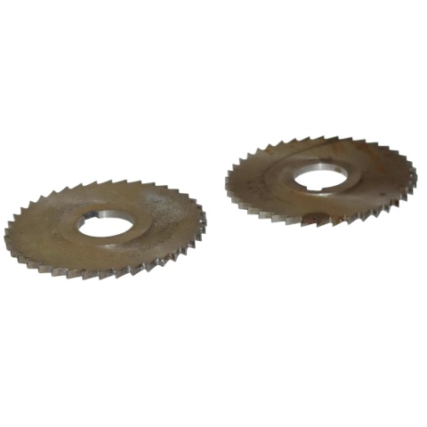 Frez tarczowy piłkowy 80x22x3,0 mm. HSS precyzyjne cięcie i frezowanie - 2 szt.