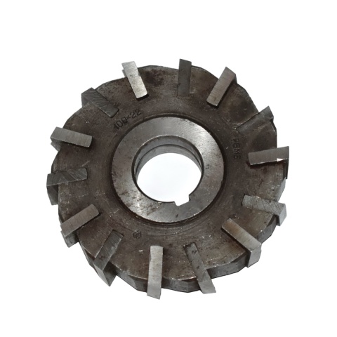 Frez tarczowy trzystronny 100x22x27 mm. HSS.
