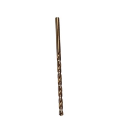 Wiertło kobaltowe długie 6.0x139 mm. DIN340. HSS-E do stali nierdzewnej.