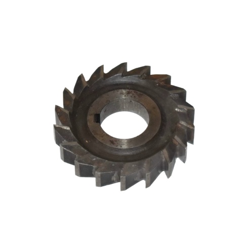 Frez tarczowy trzystronny 77x14x27 mm. HSS.