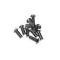 Nit aluminiowy z łbem kulistym 3x25 mm. DIN 660 - 10 szt lekki i wytrzymały