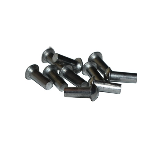 Nit aluminiowy z łbem kulistym 3x25 mm. DIN 660 - 10 szt lekki i wytrzymały