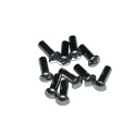 Nit aluminiowy z łbem kulistym 4x8 mm. DIN 660 - 10 szt. do blach i metalu