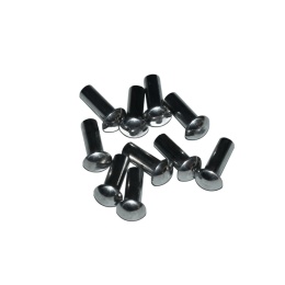 Nit aluminiowy z łbem kulistym 4x8 mm. DIN 660 - 10 szt. do blach i metalu