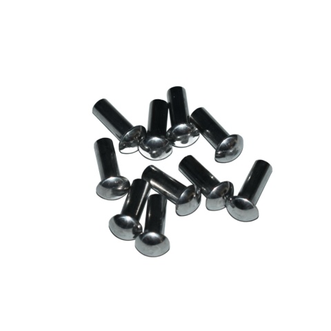 Nit aluminiowy z łbem kulistym 4x8 mm. DIN 660 - 10 szt. do blach i metalu