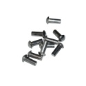 Nit aluminiowy z łbem kulistym 6x16 mm. DIN 660 - 10 szt. do aluminium