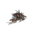 Nit zrywalny miedziano-stalowy 4x10 mm - 50 szt. Zakres zacisku: 5-7 mm.
