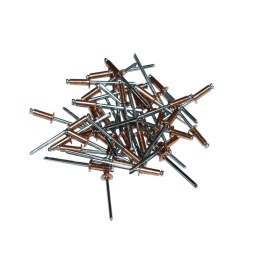 Nit zrywalny miedziano-stalowy 4x12 mm - 50 szt. Zakres zacisku: 7-8,5 mm.