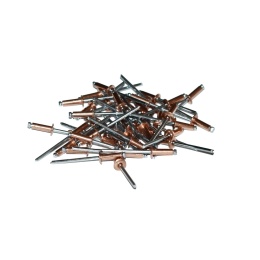 Nit zrywalny miedziano-stalowy 4x16 mm - 50 szt. Zakres zacisku: 10-12,5 mm